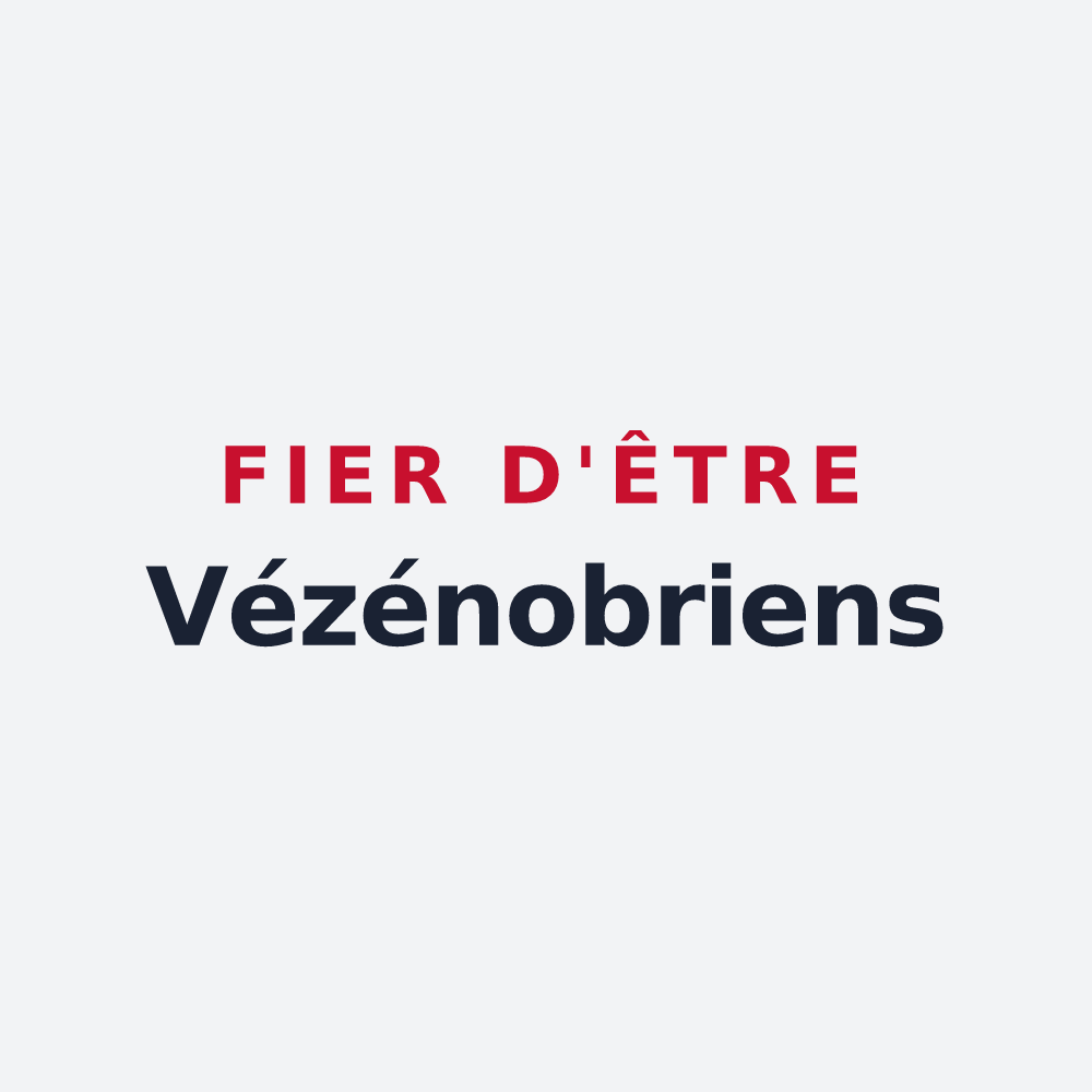 Poster « Fier d'être Vézénobriens » — design pour Vézénobres