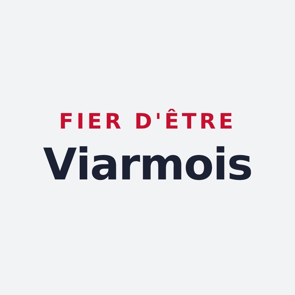 Poster « Fier d'être Viarmois » — design pour Viarmes