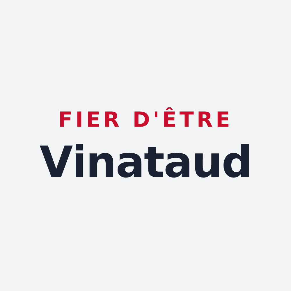 Poster « Fier d'être Vinataud » — design pour Vicq-sur-Breuilh