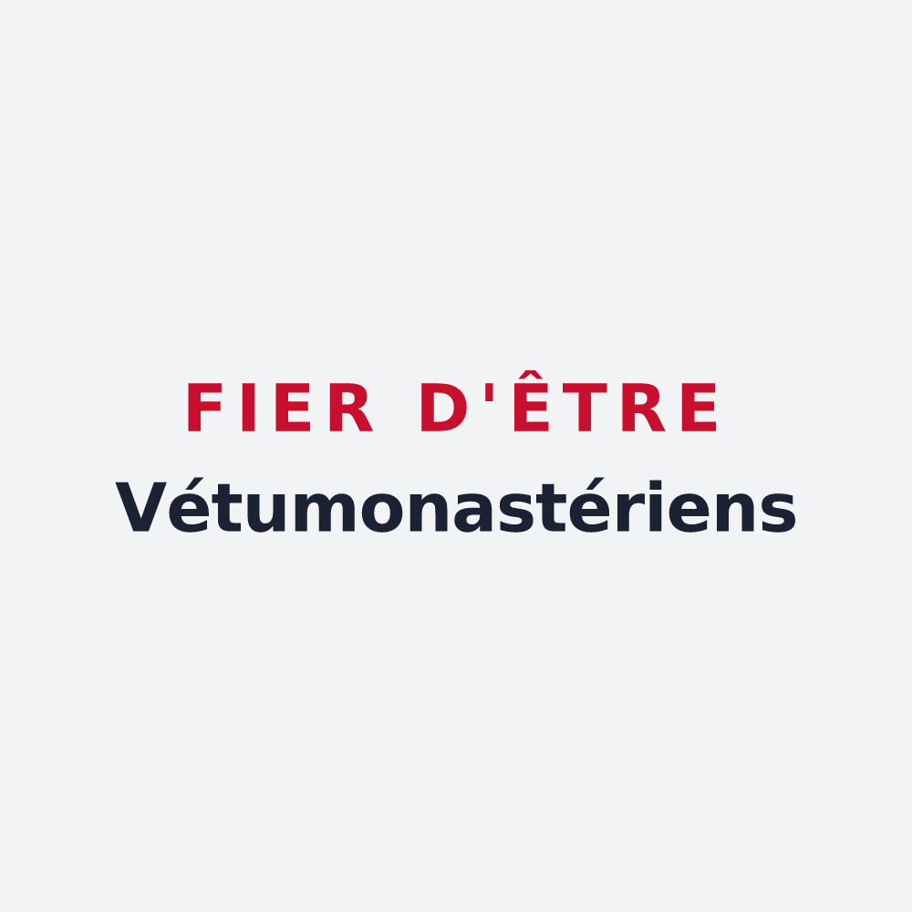 Poster « Fier d'être Vétumonastériens » — design pour Vieil-Moutier