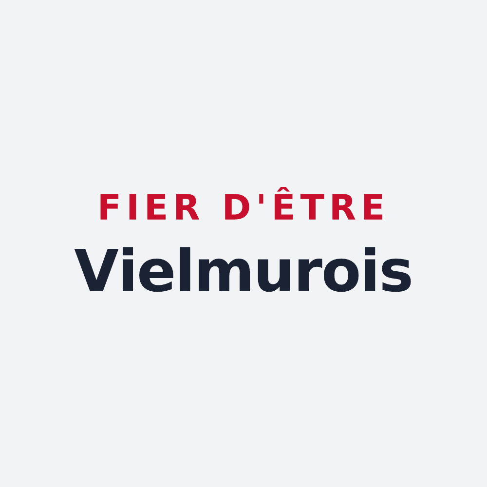 Poster « Fier d'être Vielmurois » — design pour Vielmur-sur-Agout
