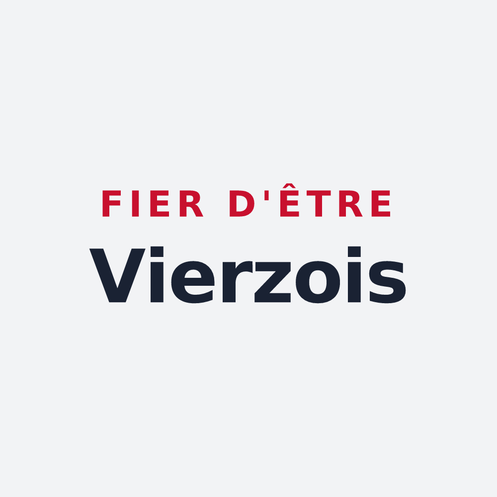 Poster « Fier d'être Vierzois » — design pour Vierzy