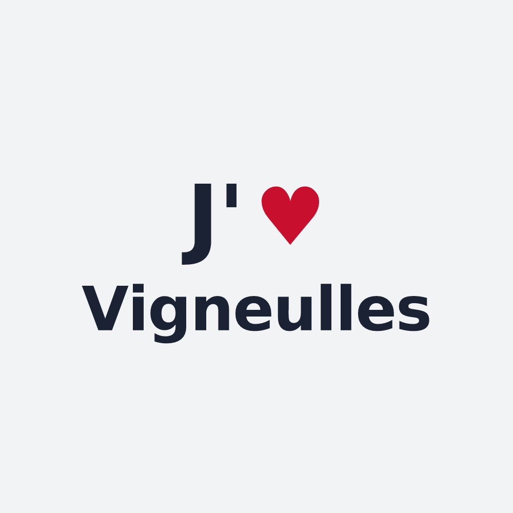 Poster personnalisé Vigneulles — design J'aime Vigneulles