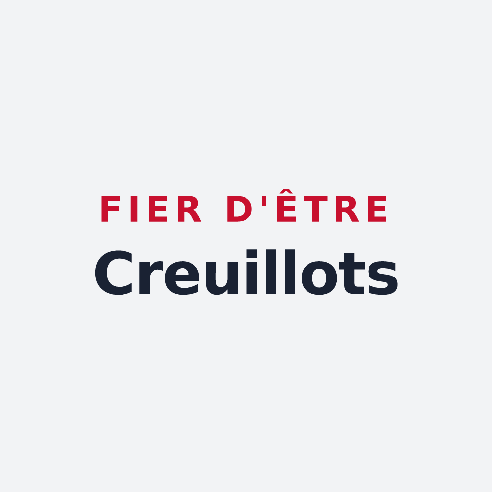 Poster « Fier d'être Creuillots » — design pour Villars-sous-Écot
