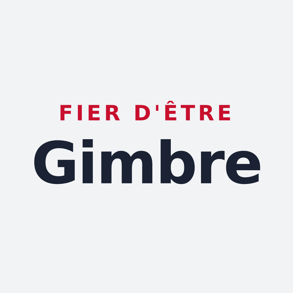 Poster « Fier d'être Gimbre » — design pour Ville-en-Selve