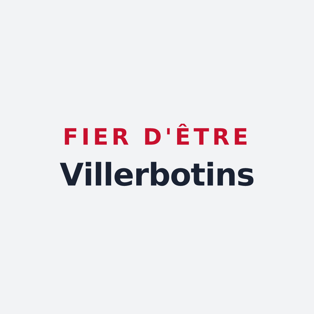 Poster « Fier d'être Villerbotins » — design pour Villers-les-Bois