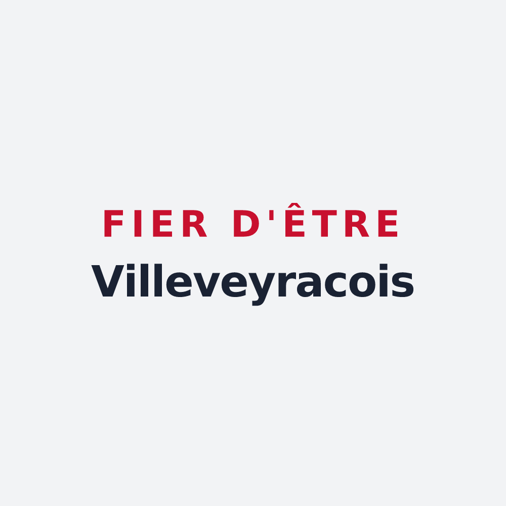 Poster « Fier d'être Villeveyracois » — design pour Villeveyrac