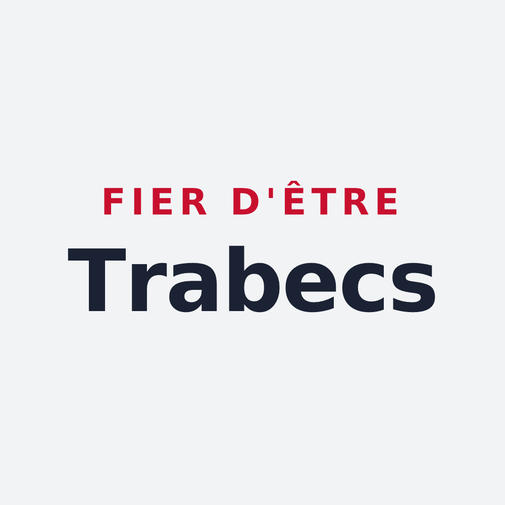 Poster « Fier d'être Trabecs » — design pour Villey-le-Sec