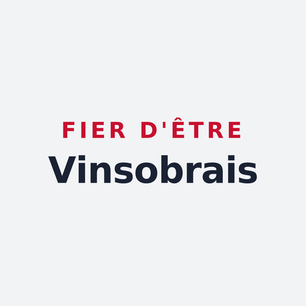 Poster « Fier d'être Vinsobrais » — design pour Vinsobres