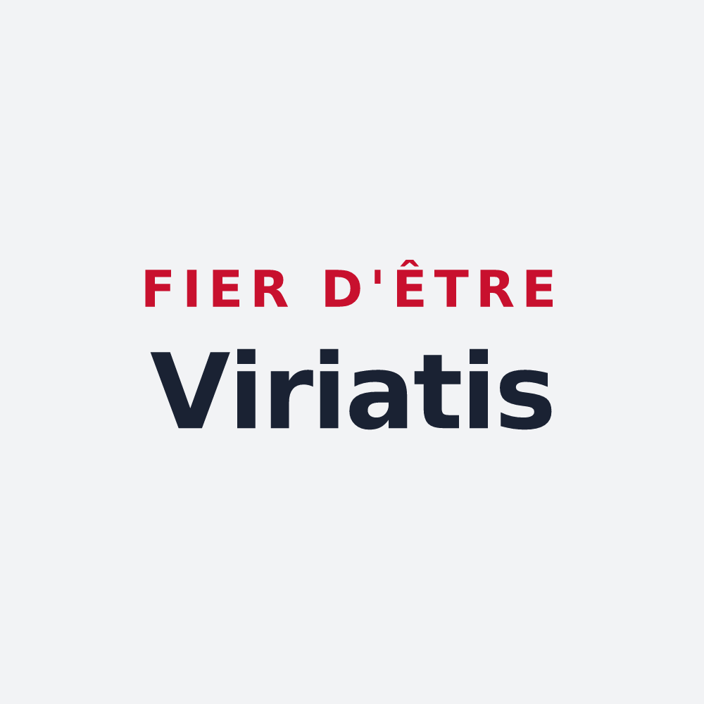 Poster « Fier d'être Viriatis » — design pour Viriat