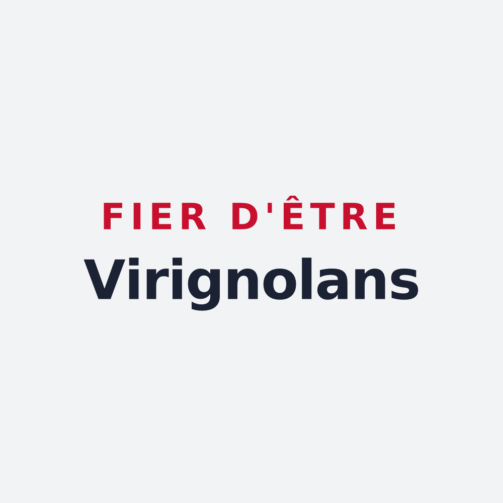 Poster « Fier d'être Virignolans » — design pour Virignin