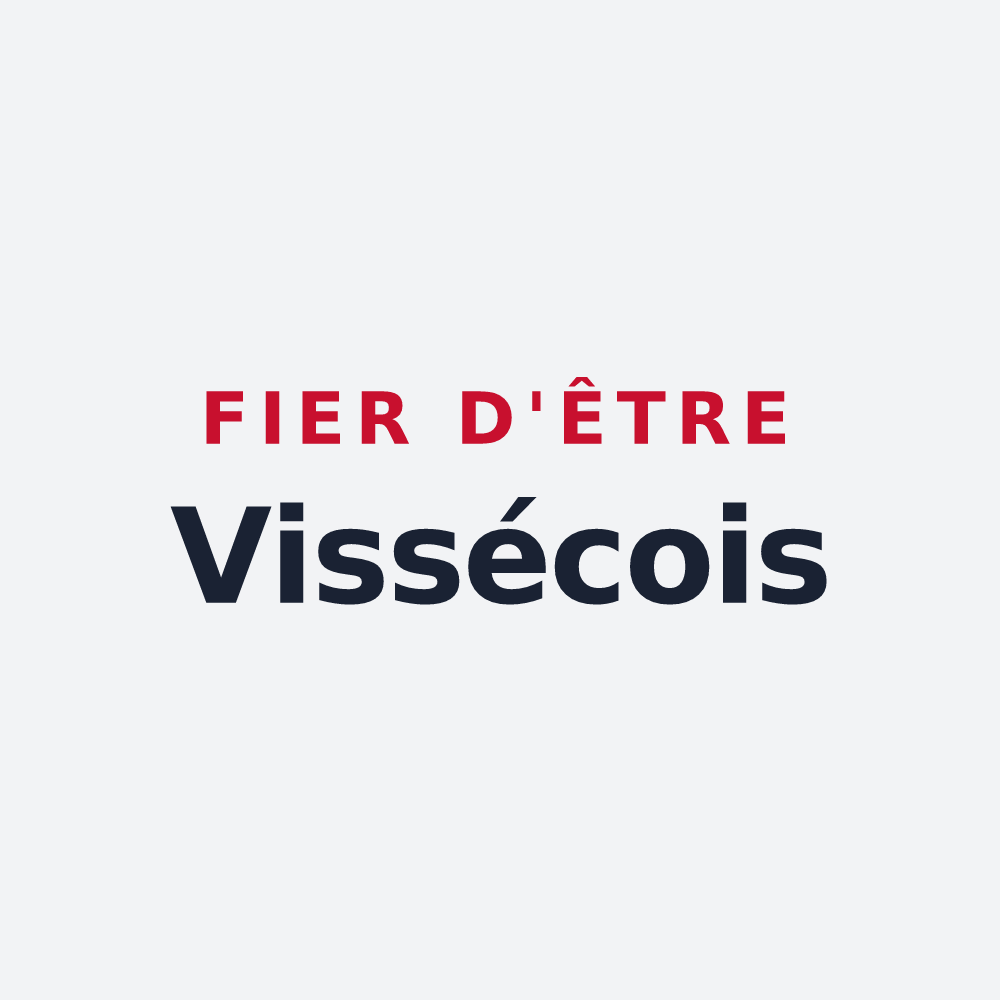 Poster « Fier d'être Vissécois » — design pour Vissec