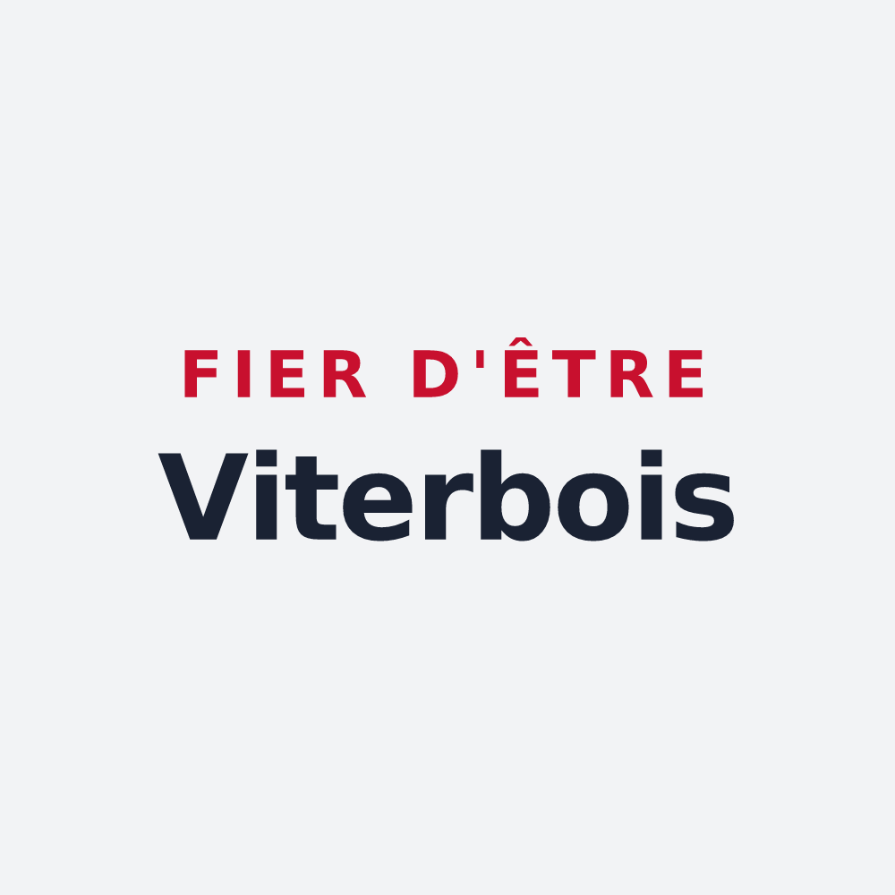 Poster « Fier d'être Viterbois » — design pour Viterbe