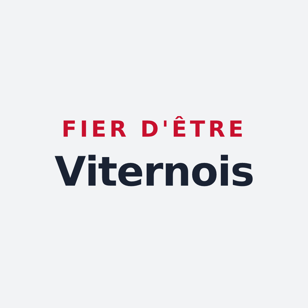 Poster « Fier d'être Viternois » — design pour Viterne