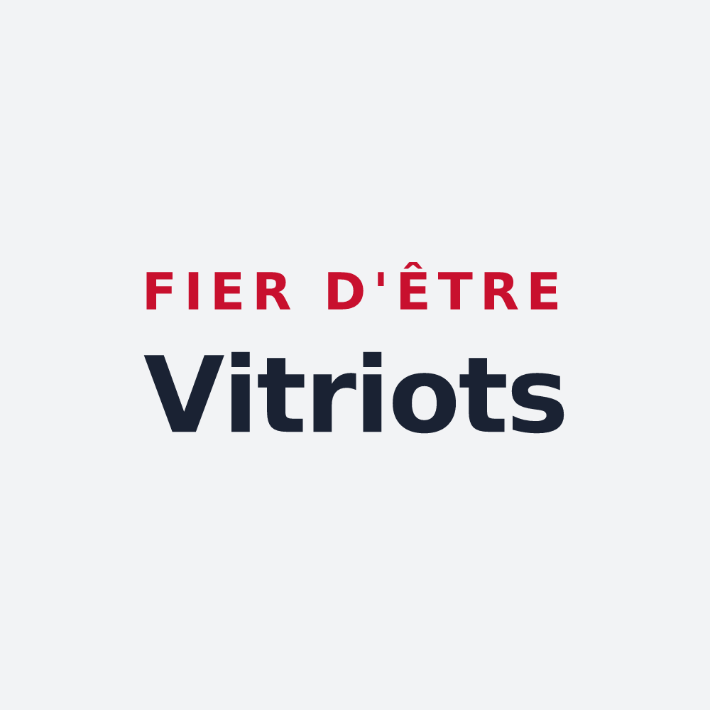 Poster « Fier d'être Vitriots » — design pour Vitry-sur-Seine