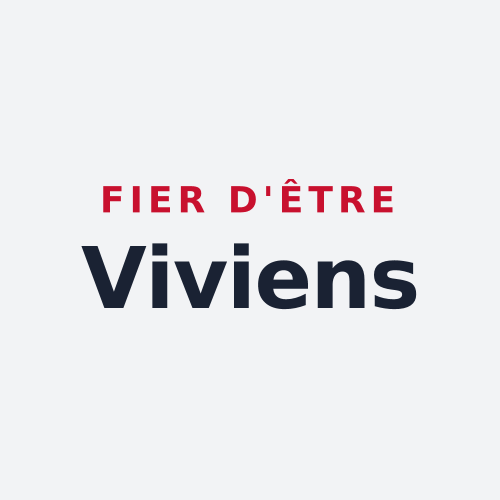 Poster « Fier d'être Viviens » — design pour Vivey