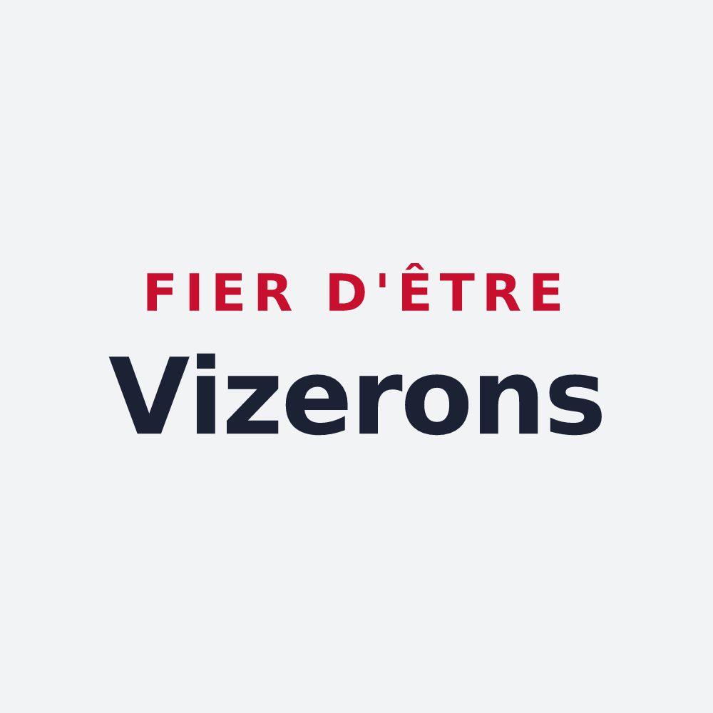 Poster « Fier d'être Vizerons » — design pour Vix