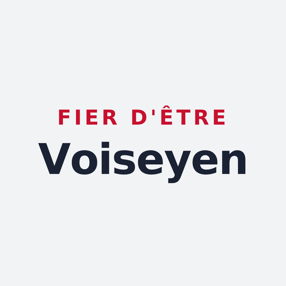 Poster « Fier d'être Voiseyen » — design pour Voisey
