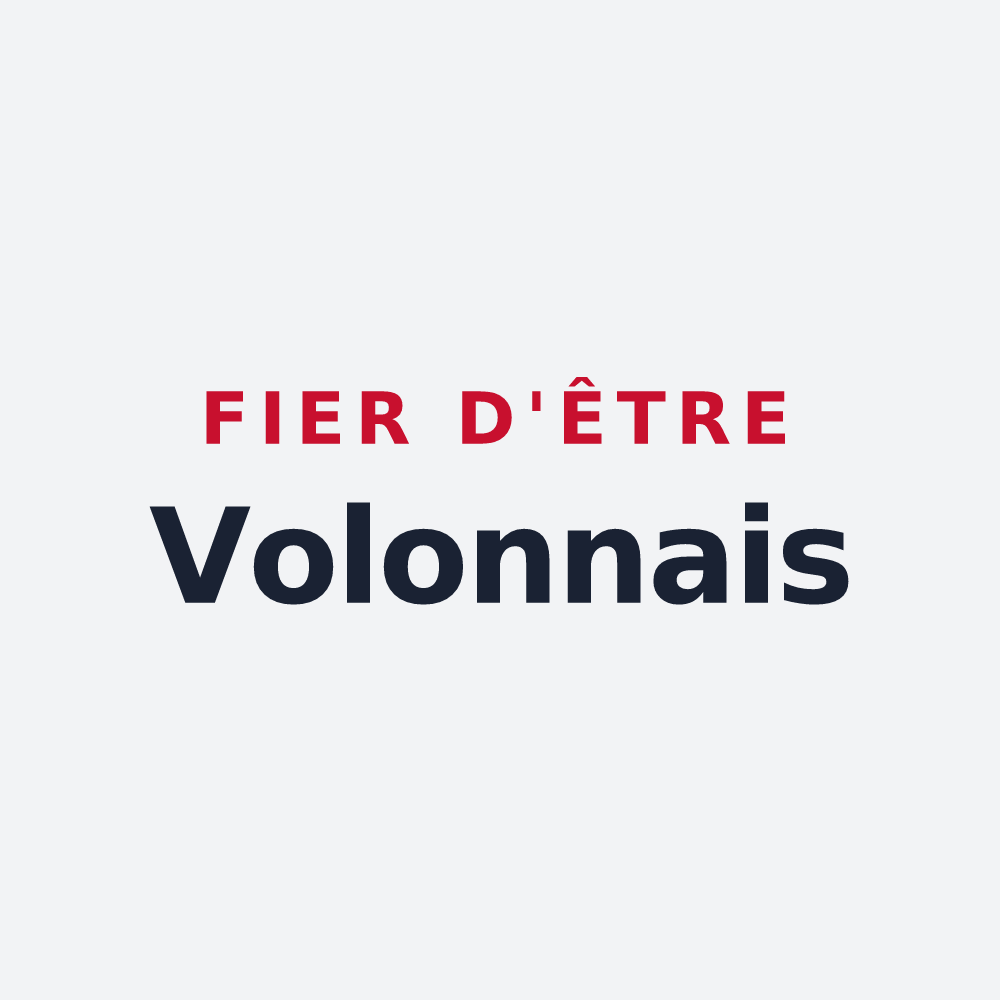 Poster « Fier d'être Volonnais » — design pour Volonne