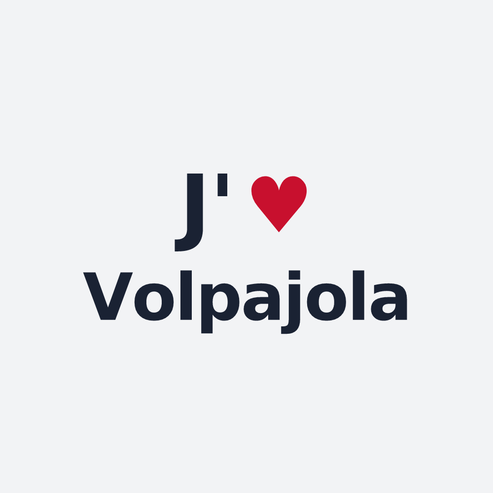 Poster personnalisé Volpajola — design J'aime Volpajola