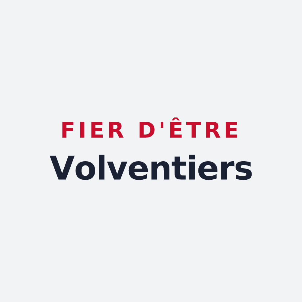 Poster « Fier d'être Volventiers » — design pour Volvent