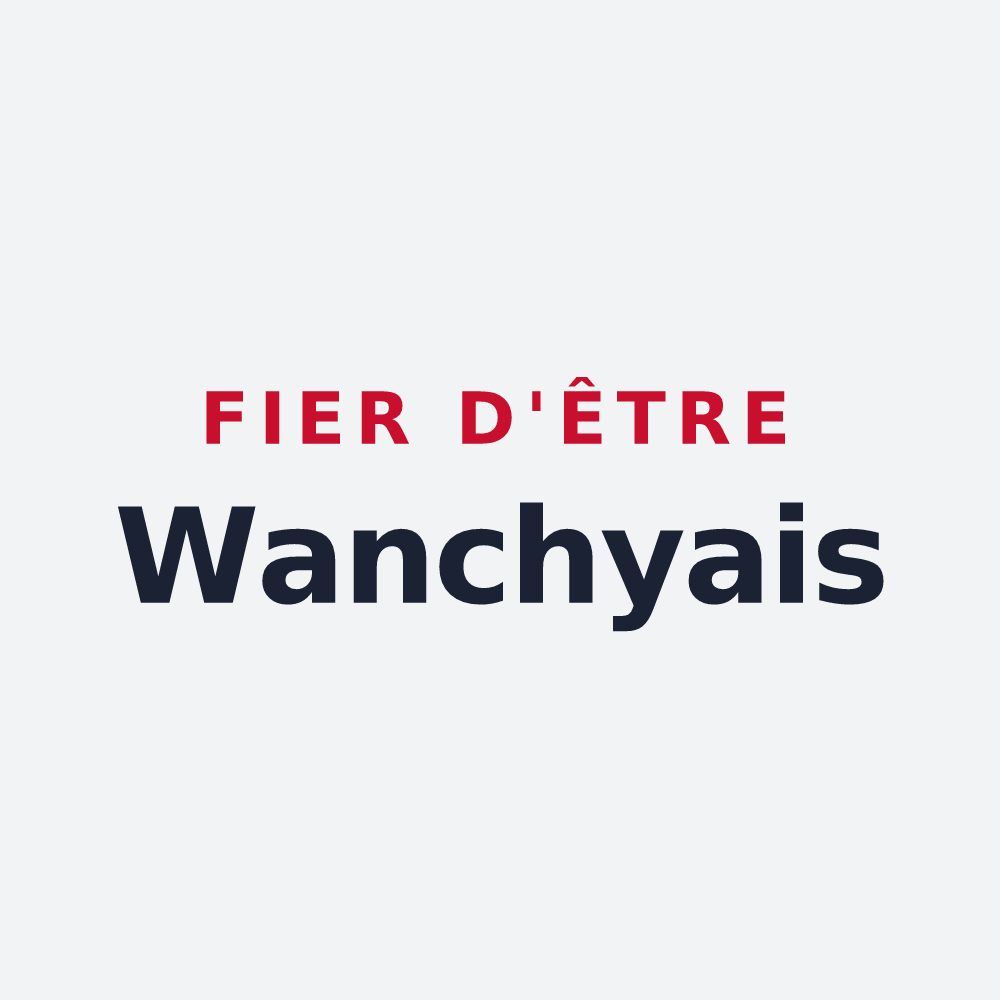Poster « Fier d'être Wanchyais » — design pour Wanchy-Capval