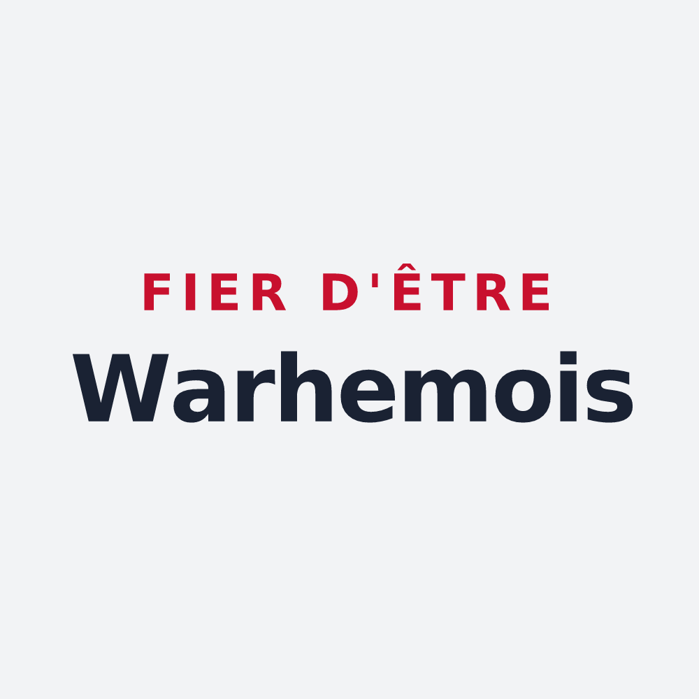 Poster « Fier d'être Warhemois » — design pour Warhem