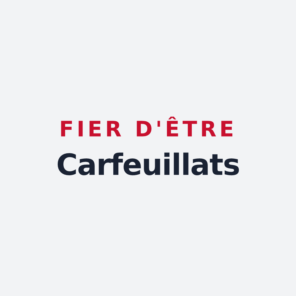 Poster « Fier d'être Carfeuillats » — design pour Wisembach