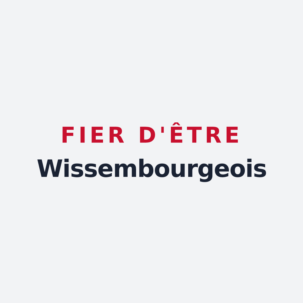 Poster « Fier d'être Wissembourgeois » — design pour Wissembourg
