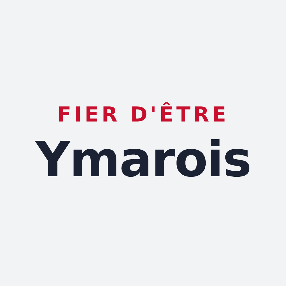 Poster « Fier d'être Ymarois » — design pour Ymare