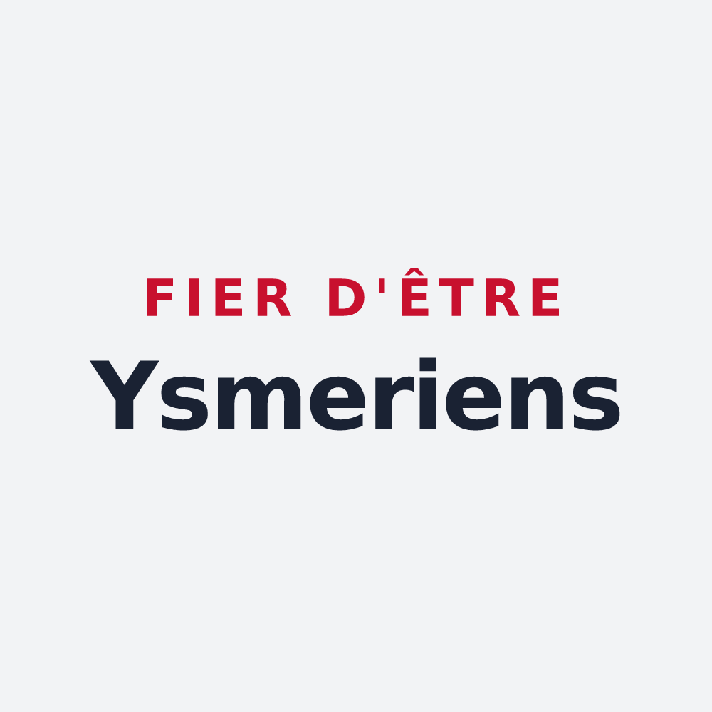 Poster « Fier d'être Ysmeriens » — design pour Ymeray