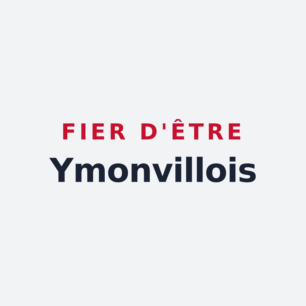 Poster « Fier d'être Ymonvillois » — design pour Ymonville