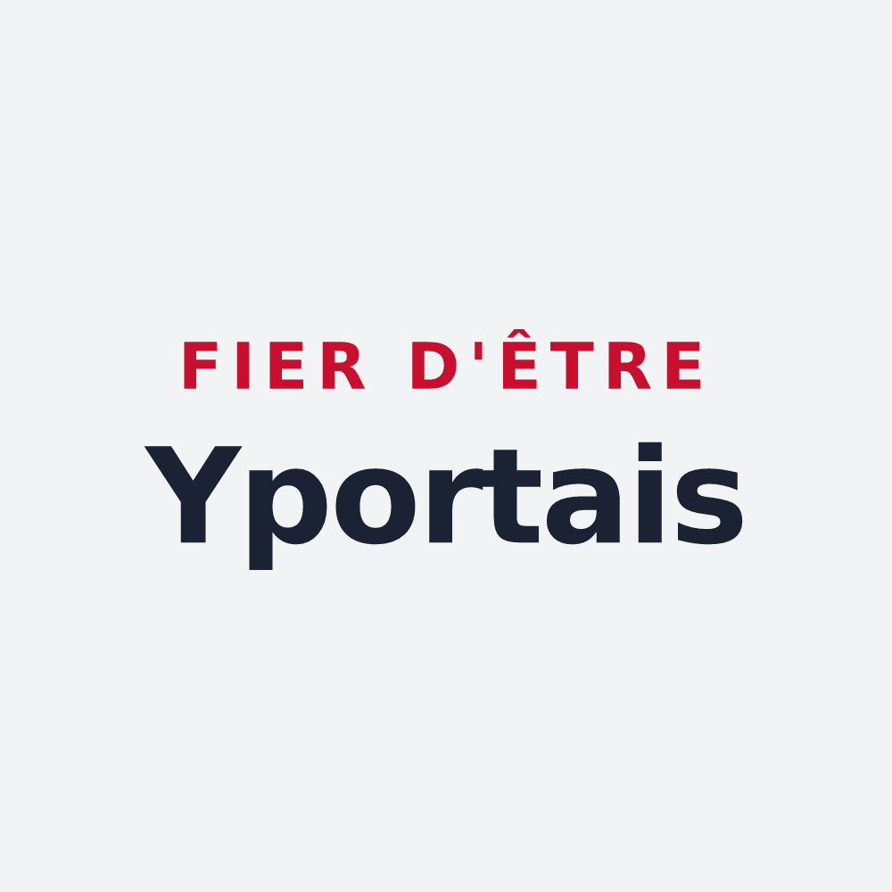 Poster « Fier d'être Yportais » — design pour Yport
