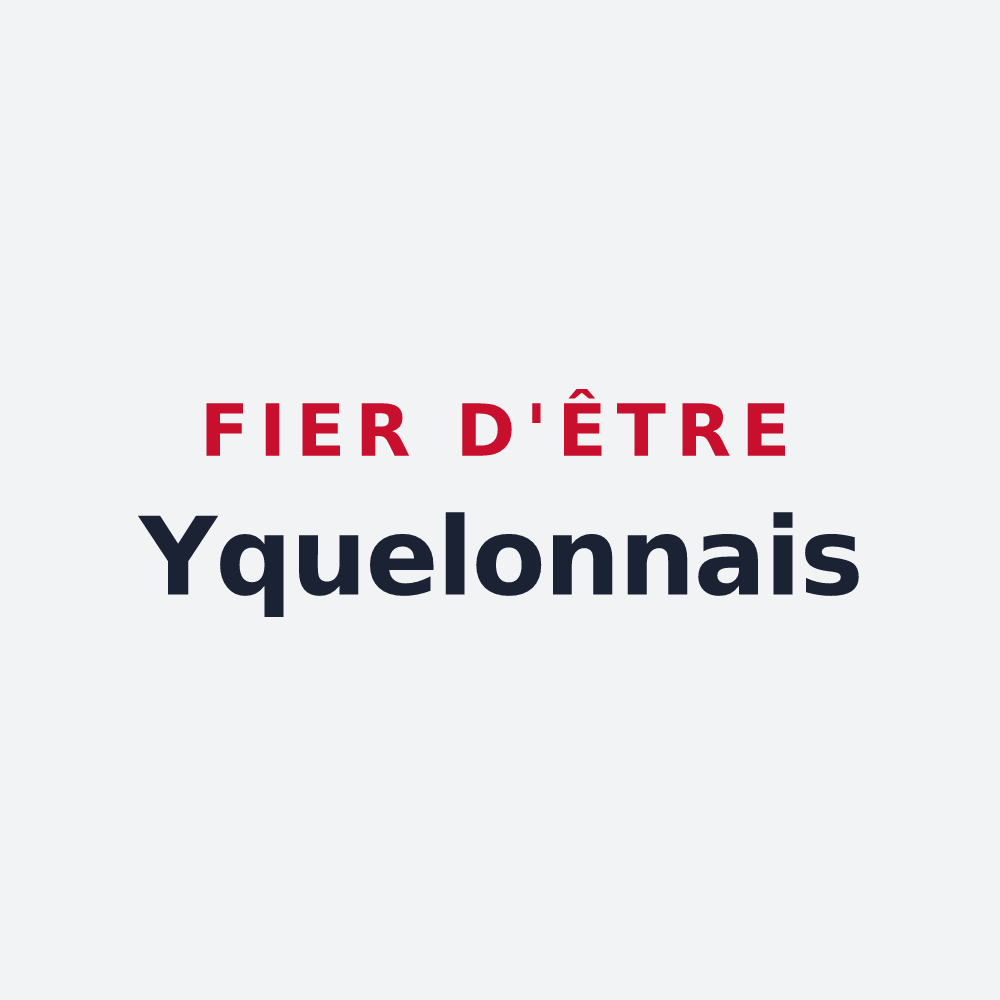 Poster « Fier d'être Yquelonnais » — design pour Yquelon