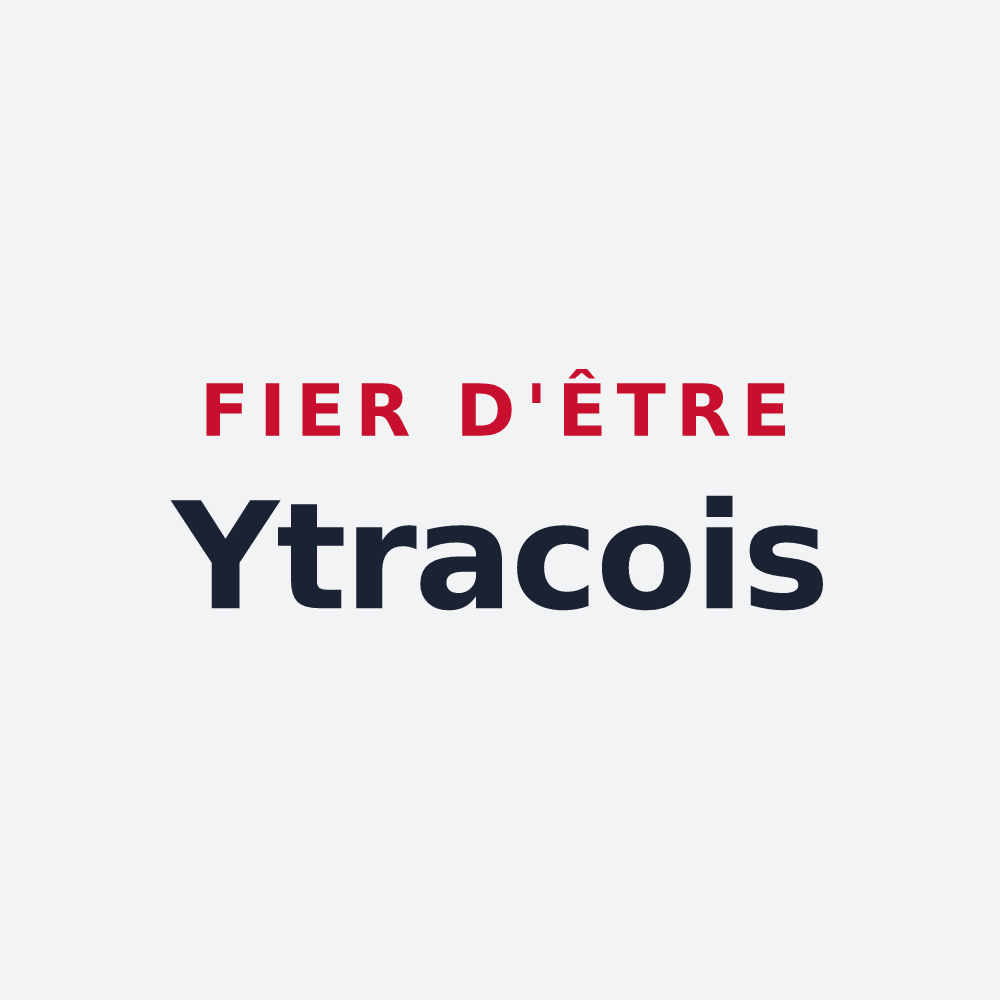 Poster « Fier d'être Ytracois » — design pour Ytrac