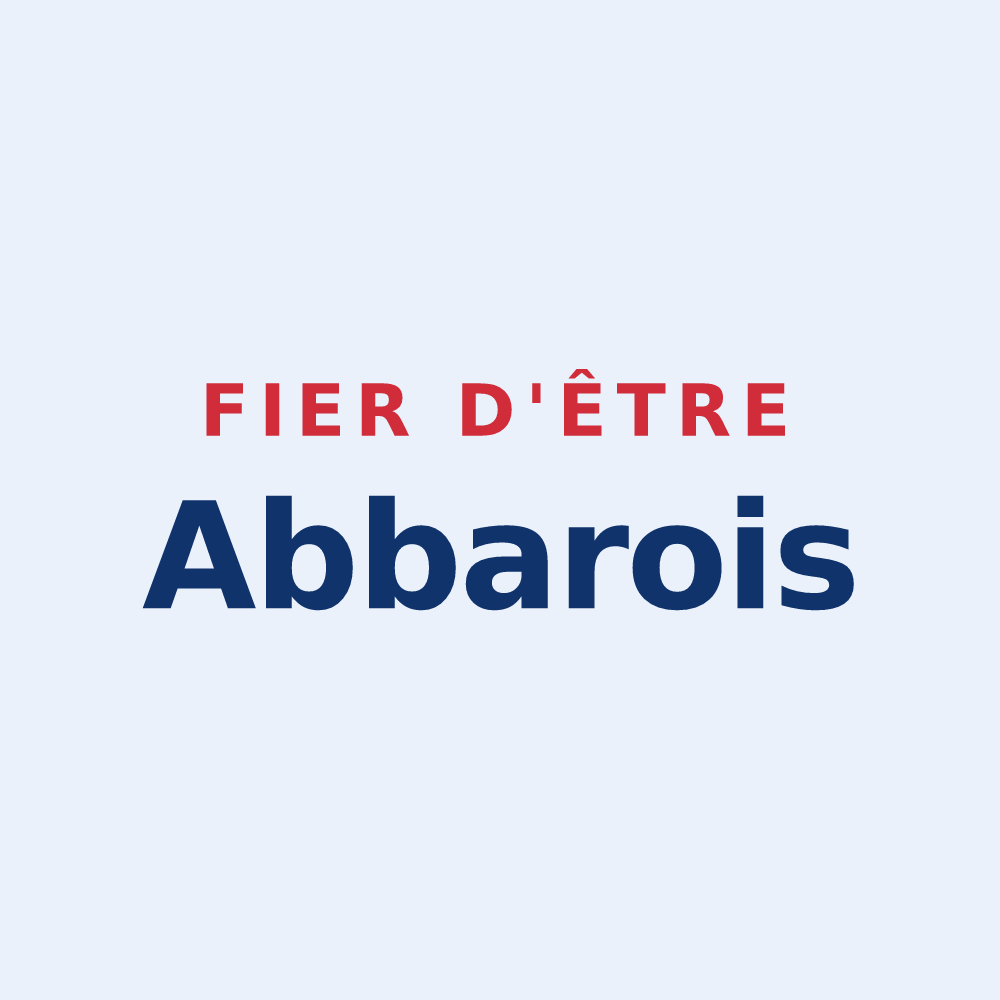 Sticker « Fier d'être Abbarois » — design pour Abbaretz