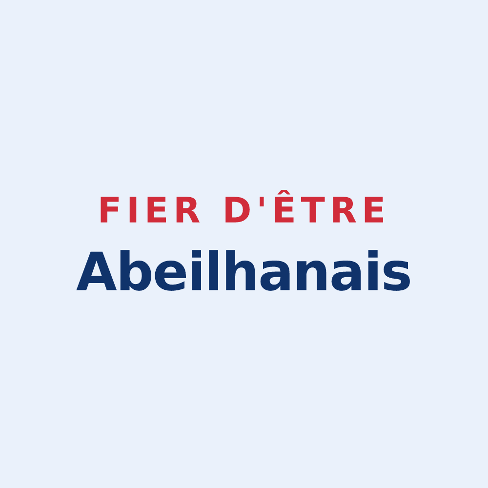 Sticker « Fier d'être Abeilhanais » — design pour Abeilhan