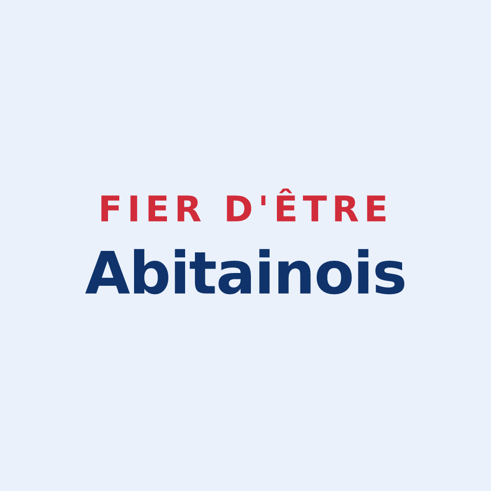Sticker « Fier d'être Abitainois » — design pour Abitain