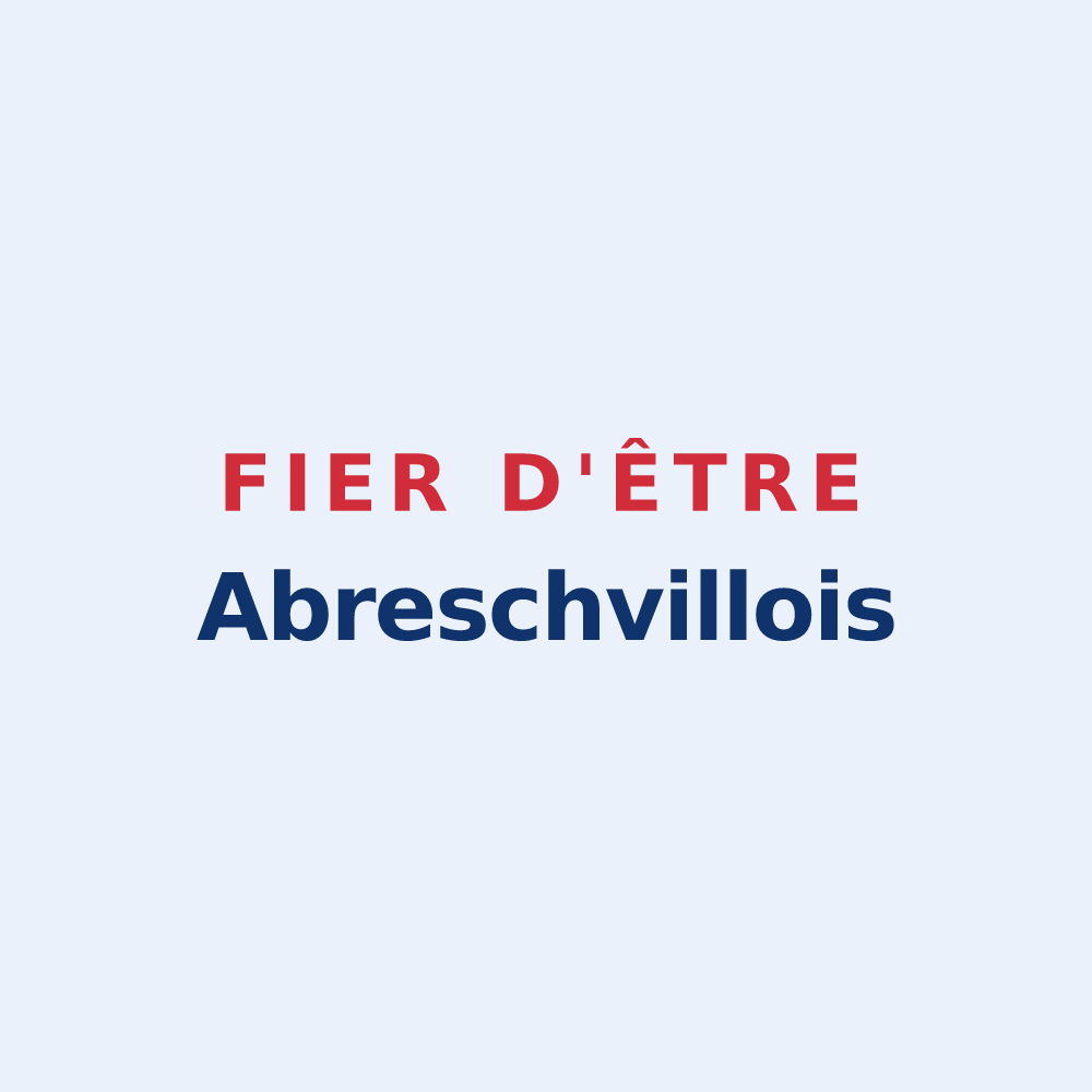 Sticker « Fier d'être Abreschvillois » — design pour Abreschviller