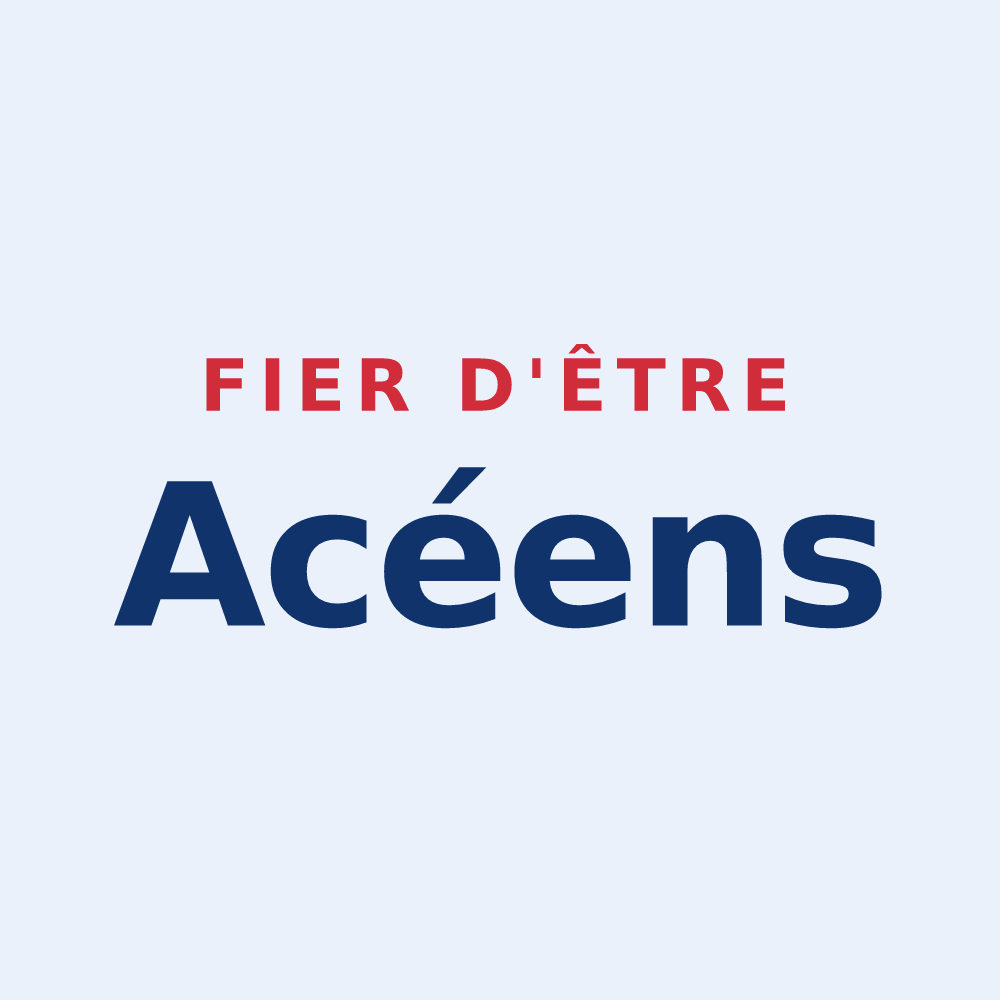 Sticker « Fier d'être Acéens » — design pour Acy-en-Multien
