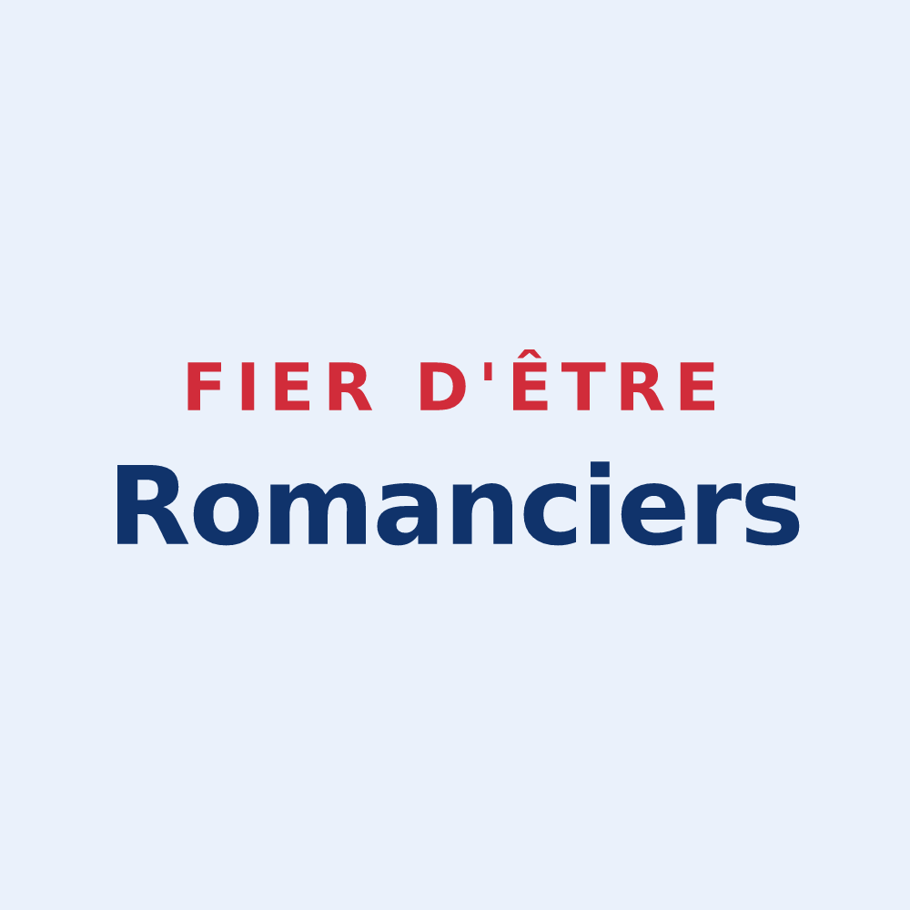 Sticker « Fier d'être Romanciers » — design pour Acy-Romance