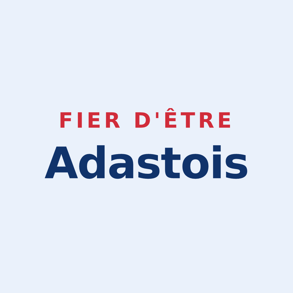 Sticker « Fier d'être Adastois » — design pour Adast