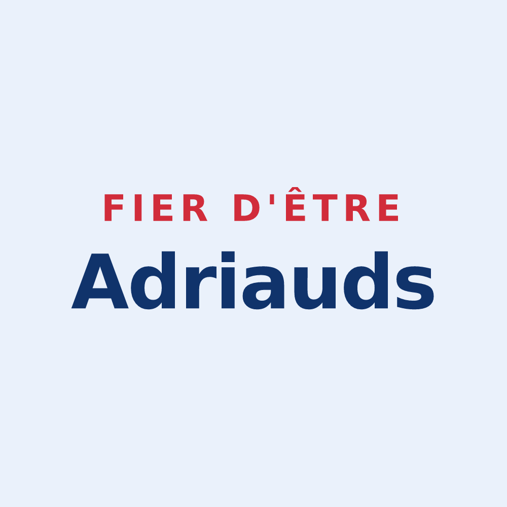 Sticker « Fier d'être Adriauds » — design pour Adriers