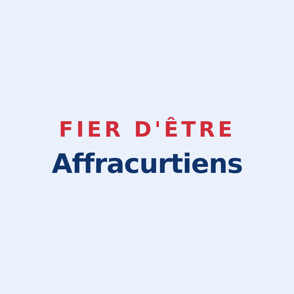 Sticker « Fier d'être Affracurtiens » — design pour Affracourt