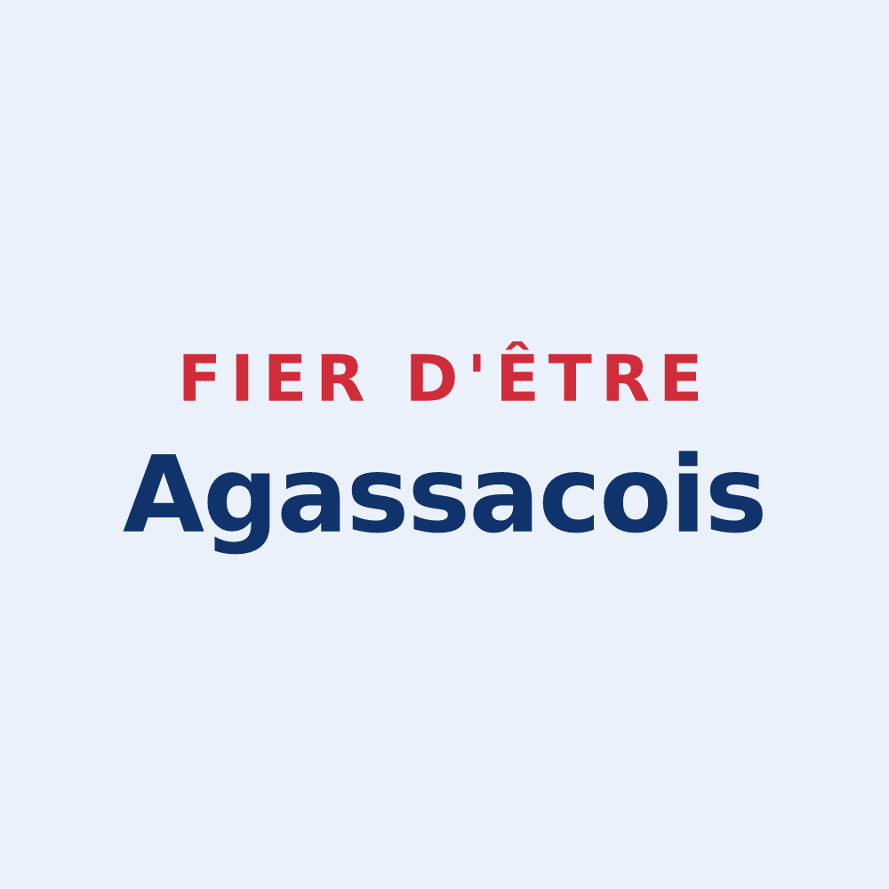 Sticker « Fier d'être Agassacois » — design pour Agassac