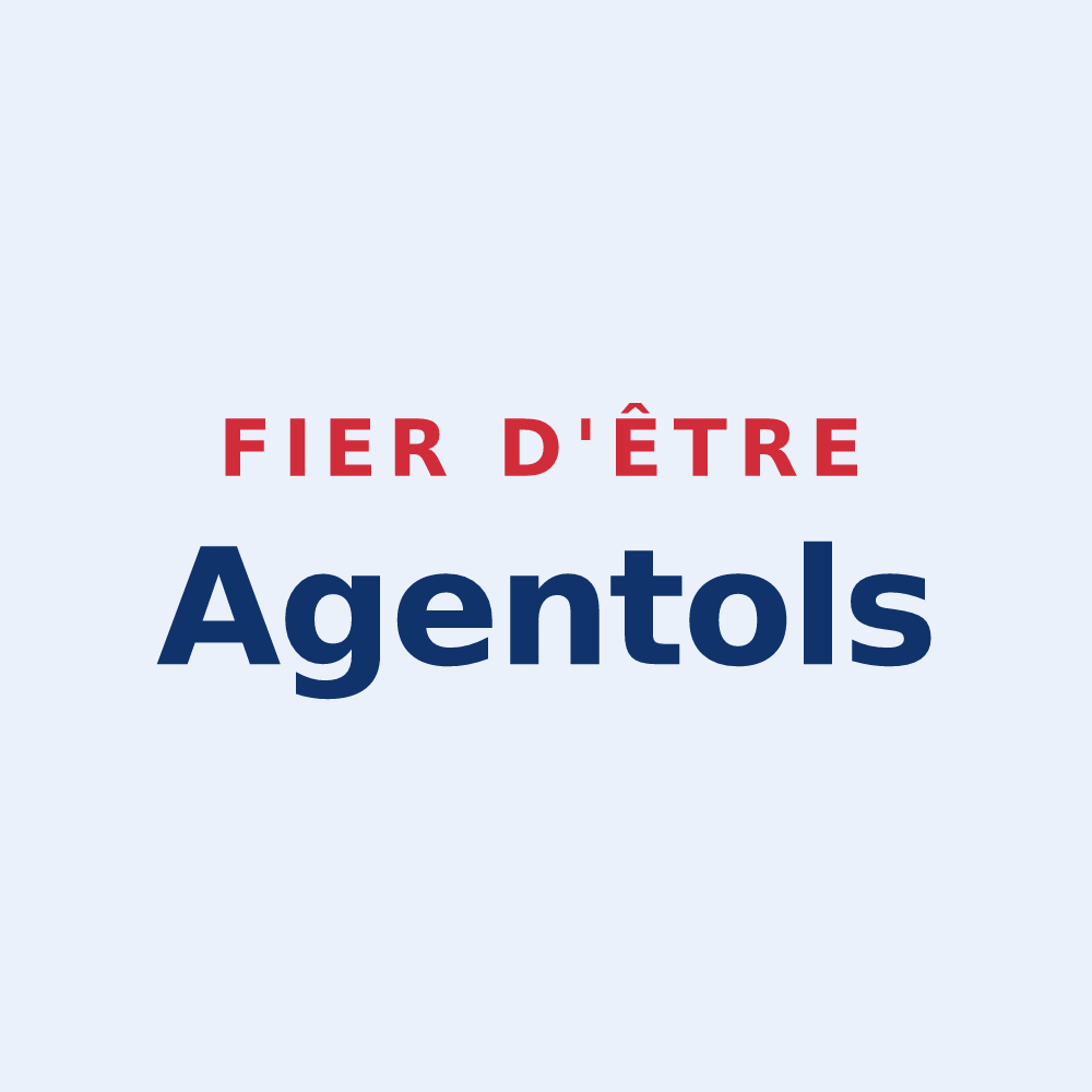 Sticker « Fier d'être Agentols » — design pour Agen-d'Aveyron