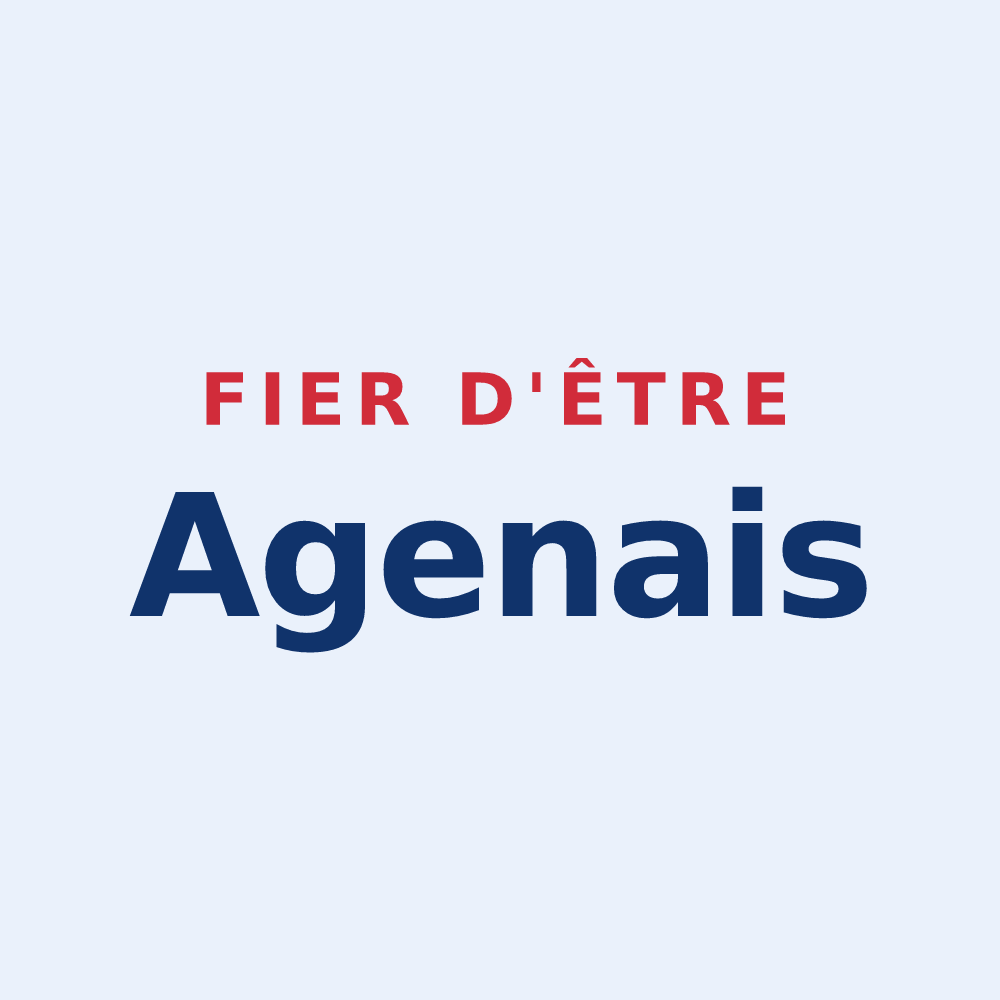 Sticker « Fier d'être Agenais » — design pour Agen