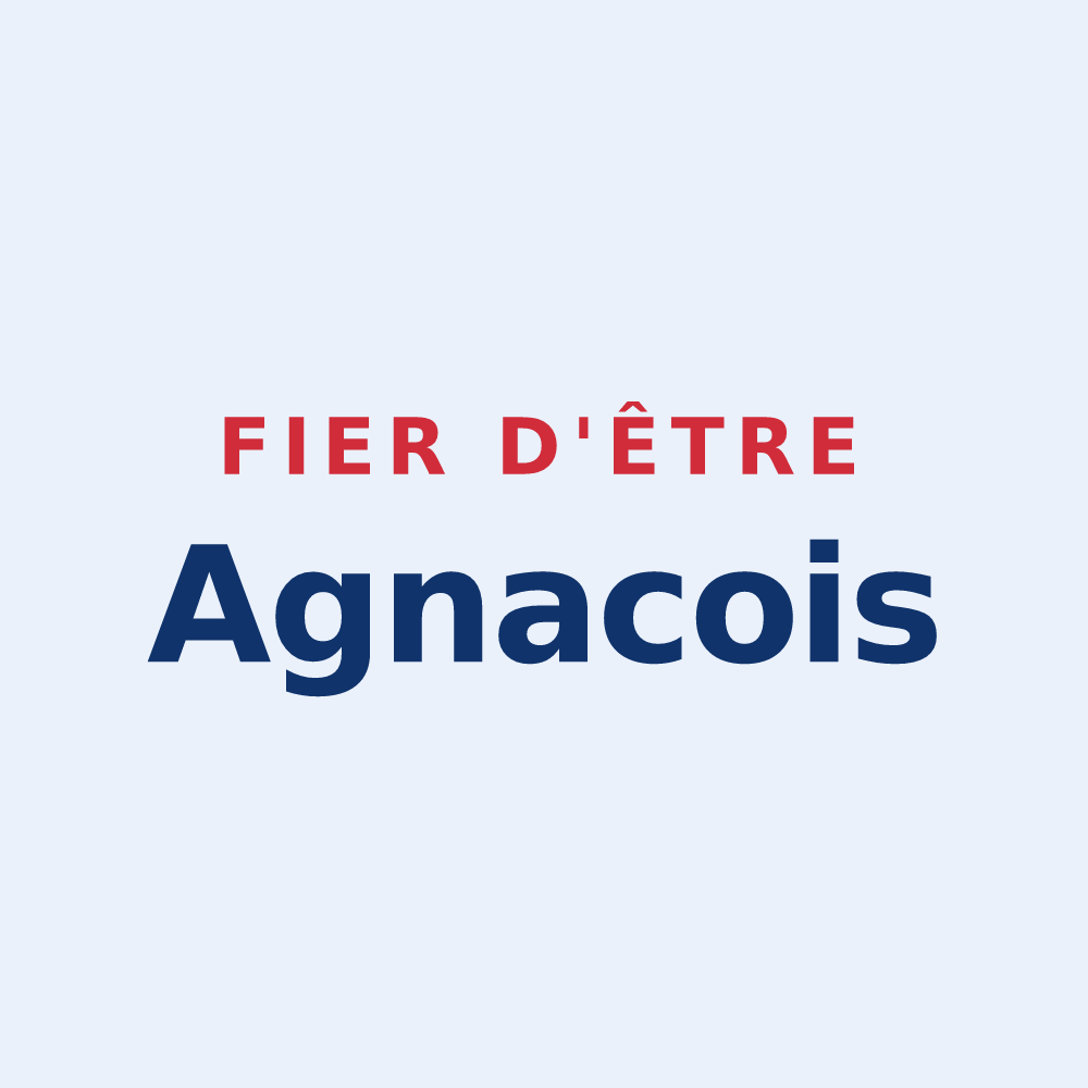 Sticker « Fier d'être Agnacois » — design pour Agnac