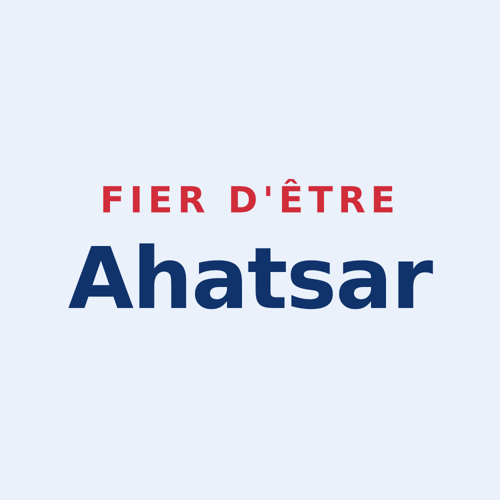 Sticker « Fier d'être Ahatsar » — design pour Ahaxe-Alciette-Bascassan