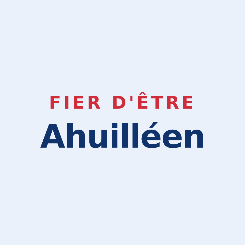 Sticker « Fier d'être Ahuilléen » — design pour Ahuillé